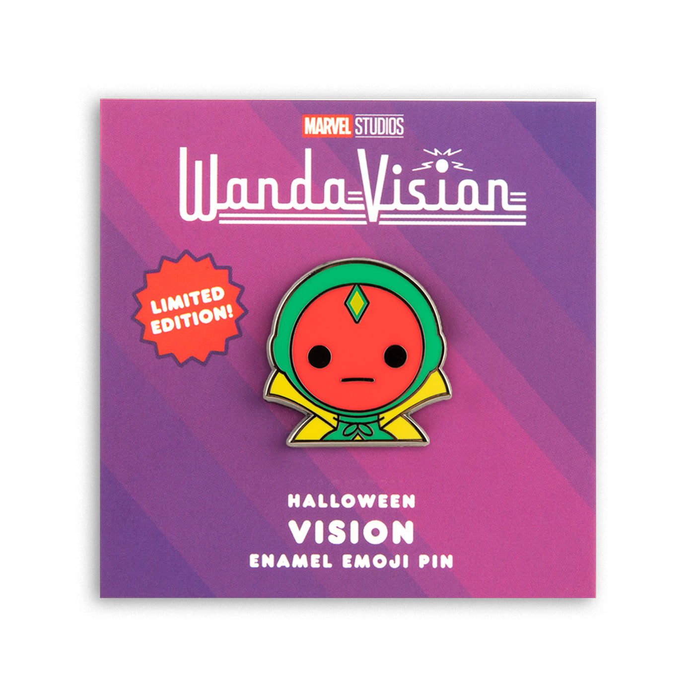 Vision (Halloween) Enamel Pin - 100% Soft