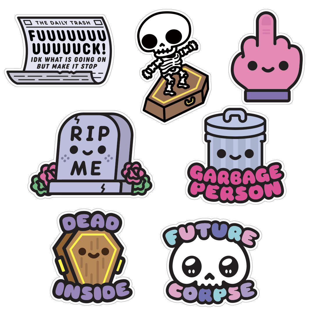 Bad Vibes Sticker Pack