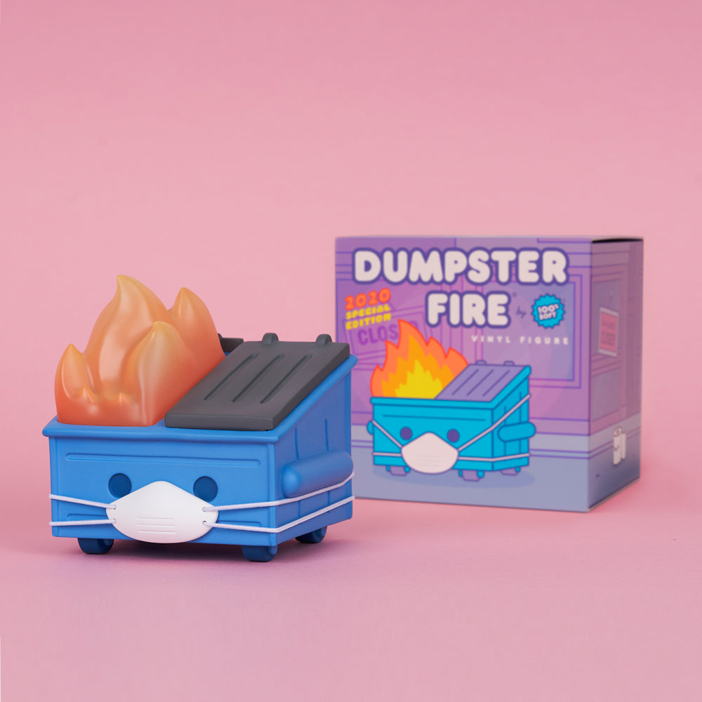 Dumpster Fire 2020 Special Edition Vinyl Figure