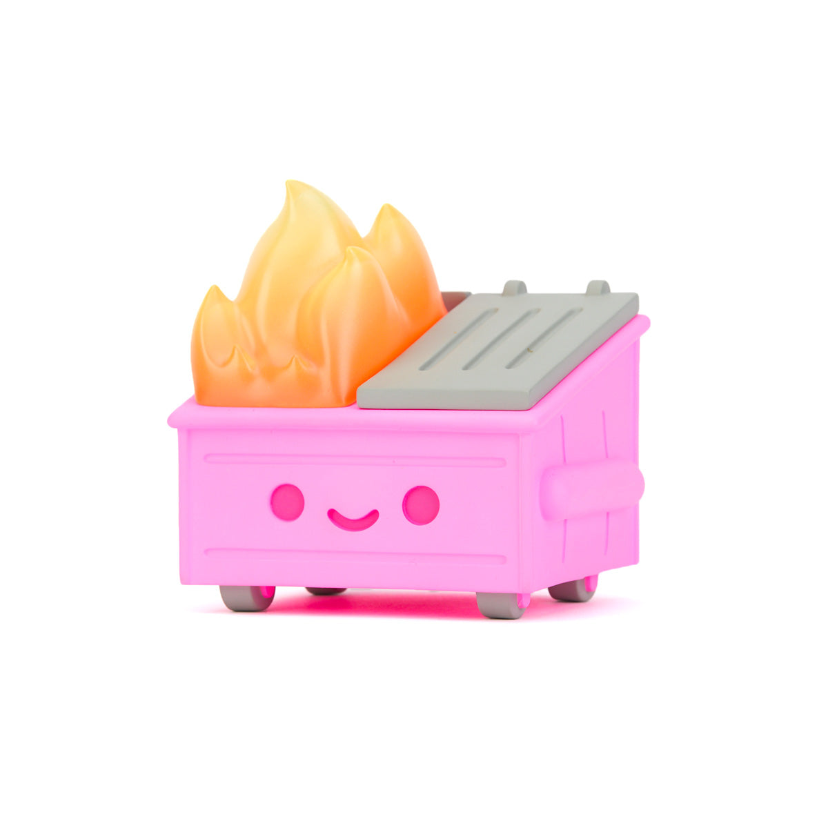 Dumpster Fire Vinyl Figure - Pepto Pink