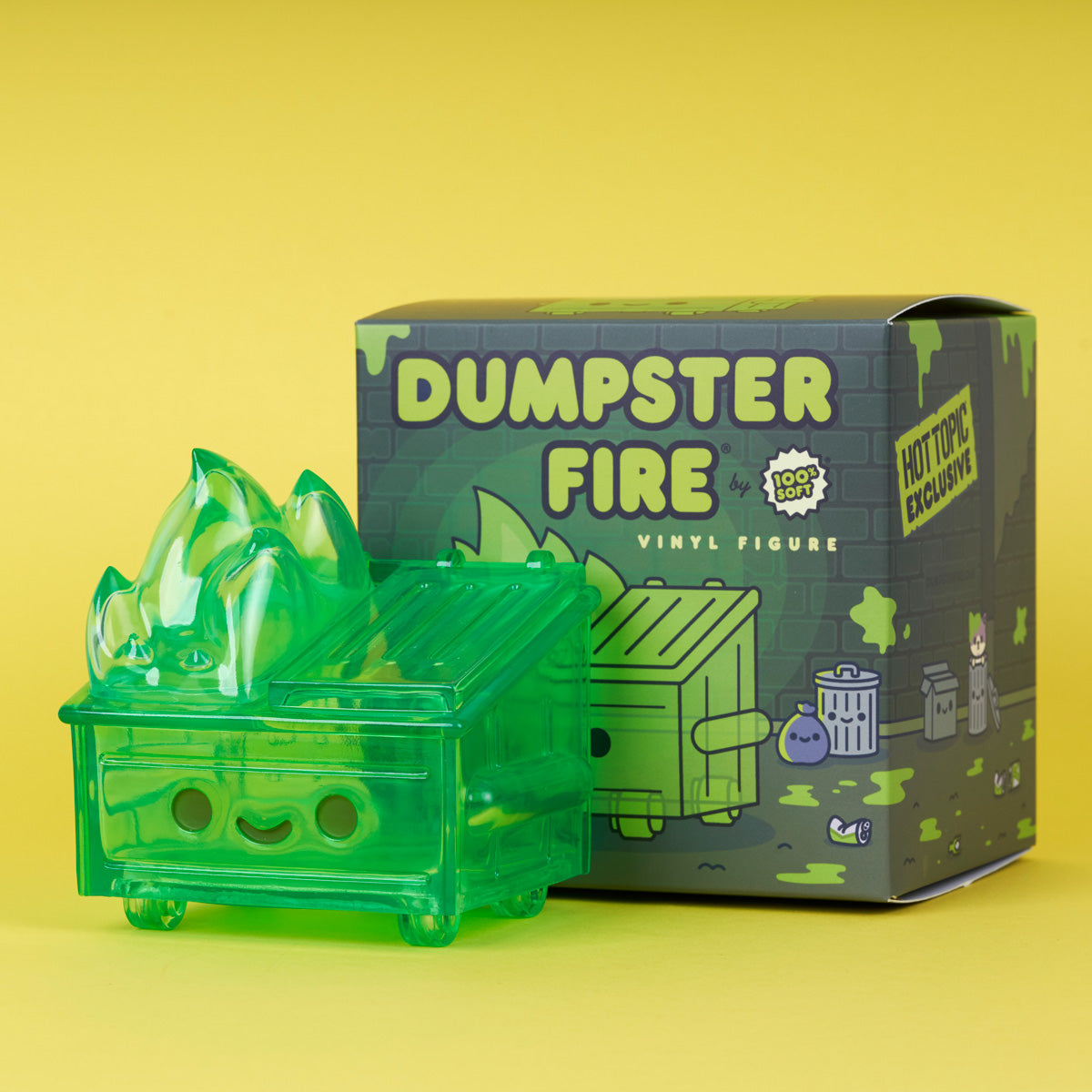 Dumpster Fire Slime Vinyl Figure