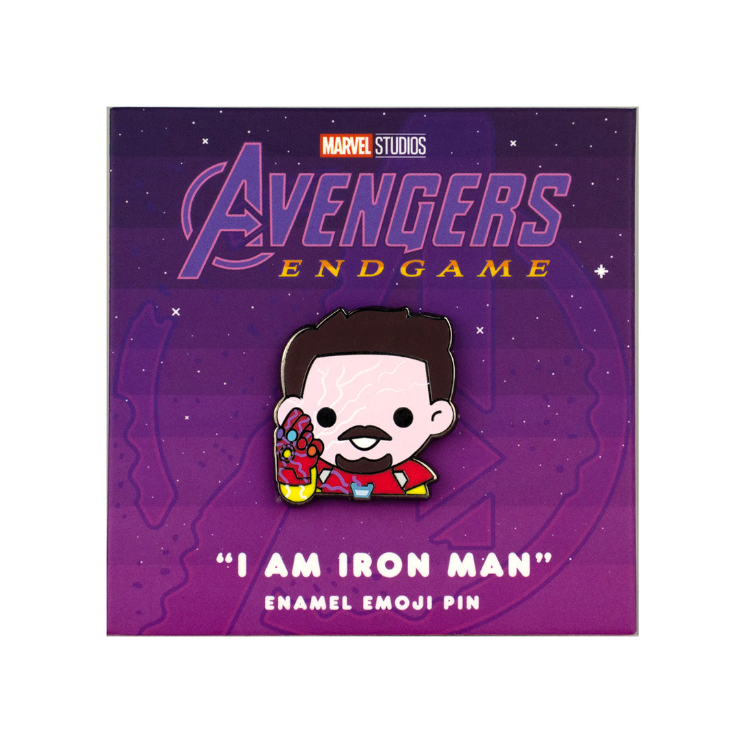 &quot;I am Iron Man&quot; Enamel Pin