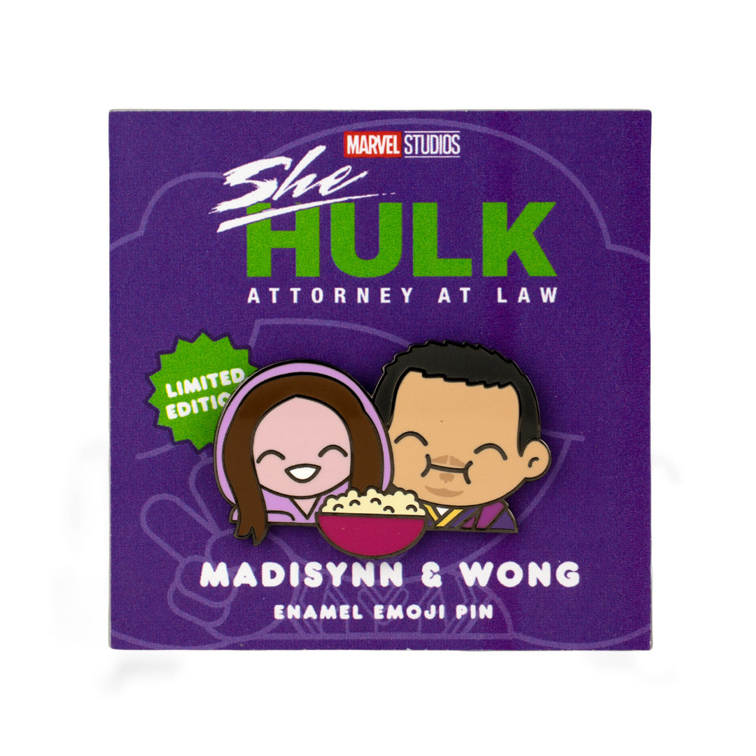 Madisynn &amp; Wong Enamel Pin